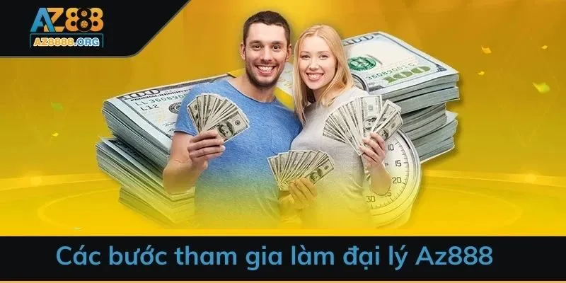 Các bước tham gia làm đại lý Az888