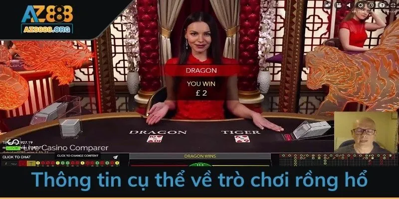 Thông tin cụ thể về trò chơi rồng hổ